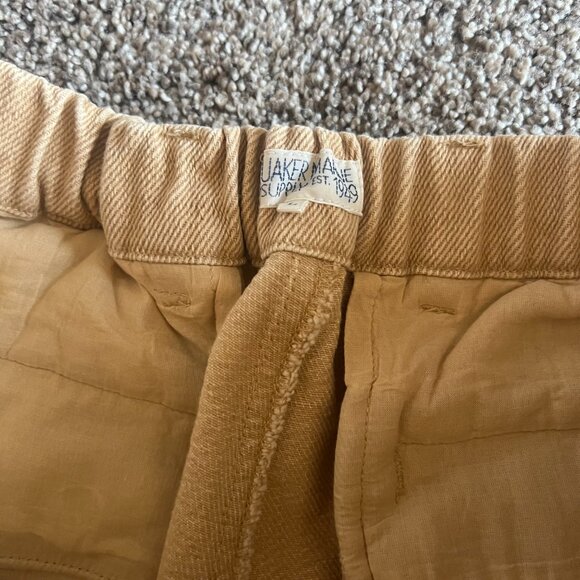 Quaker Marine Supply Ventura Short in Sand Ranger Twill Womens Elastic Waist LG - Picture 5 of 6